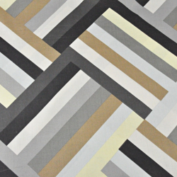 Baumwolle 100% Parkett grau-beige - 220cm  