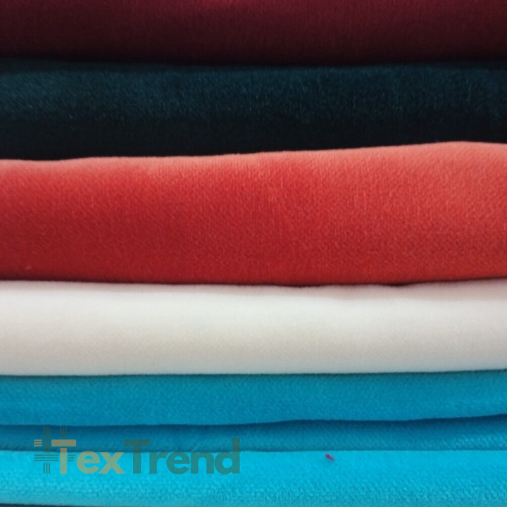 MIX Reste Baumwollvelours, Endstücke - 1kg  