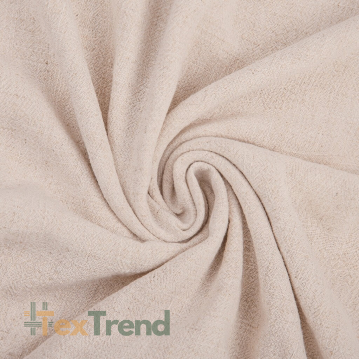 Leinen mit Viskose Bekleidungsstoff - beige-rosa  