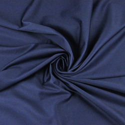 Baumwoll-Satin navy - 220cm  
