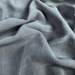 Leinen mit Viskose Bekleidungsstoff - grau (Ghost gray)  