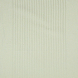 Baumwoll-Damast Ecru Streifen mit Rand  