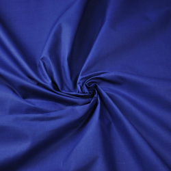 Baumwolle 100% einfarbig dunkel saphir 220cm - 22  