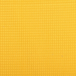 Dünner Baumwollwaffel senfgelb  