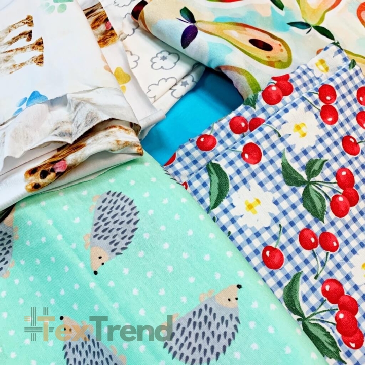 Baumwoll-Jersey Reste, Endstücke - 1kg  