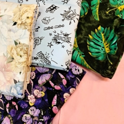 Jersey Loop Reste, Endstücke - 1kg