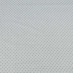 Baumwolle 100% MINI Kreise weiß auf grauem Hintergrund  