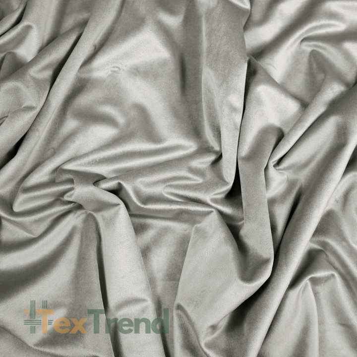 Vorhangsamtt - warmes Grau  