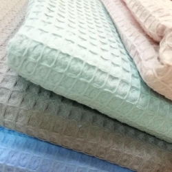 Baumwoll-Waffel Reste, Endstücke - 1kg