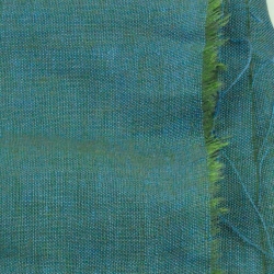 Leinen 100% Bekleidungs- und Bettwäsche türkis-grün melange - 185g  