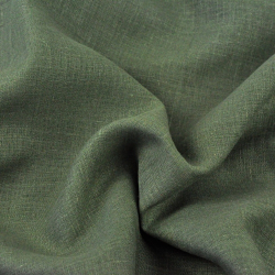 Leinen 100% Bekleidungs- und Bettwäsche - erdiges khaki - 185g  