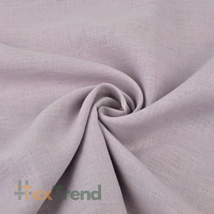 Leinen 100% Bekleidungs- und Bettwäsche - hell schmutzig lavendel - 185g  