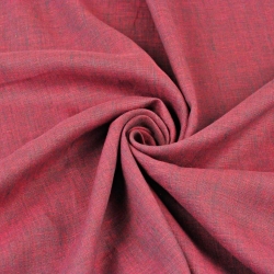 Leinen 100% Bekleidungs- und Bettwäsche rosa-grau melange - 185g  