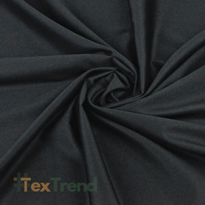 Baumwoll-Satin schwarz - 220cm  