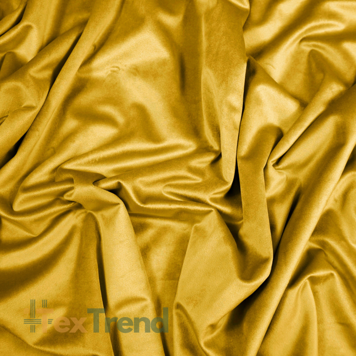 Vorhangsamtt - dunkles Gold  