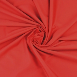 Rote Baumwollsatin - 220cm