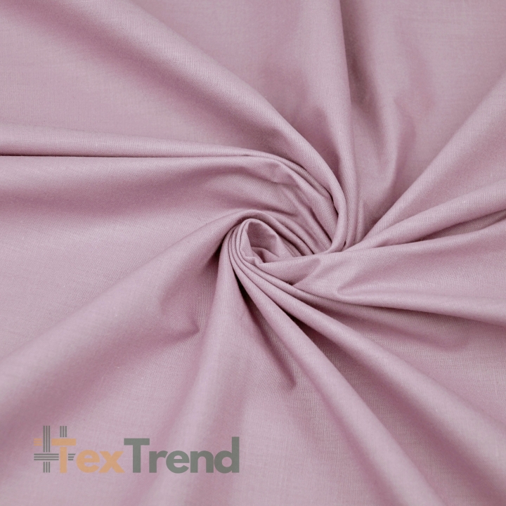 Baumwolle 100% einfarbig schmutziges Lavendel - 76  