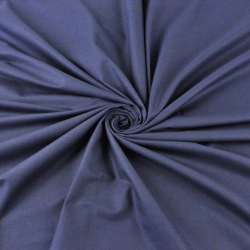 Baumwolle 100% einfarbig navy - 24  