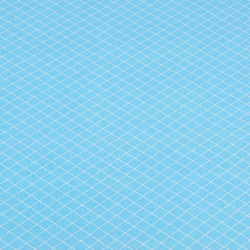 Baumwolle 100% weiße Rauten auf blauem Hintergrund  