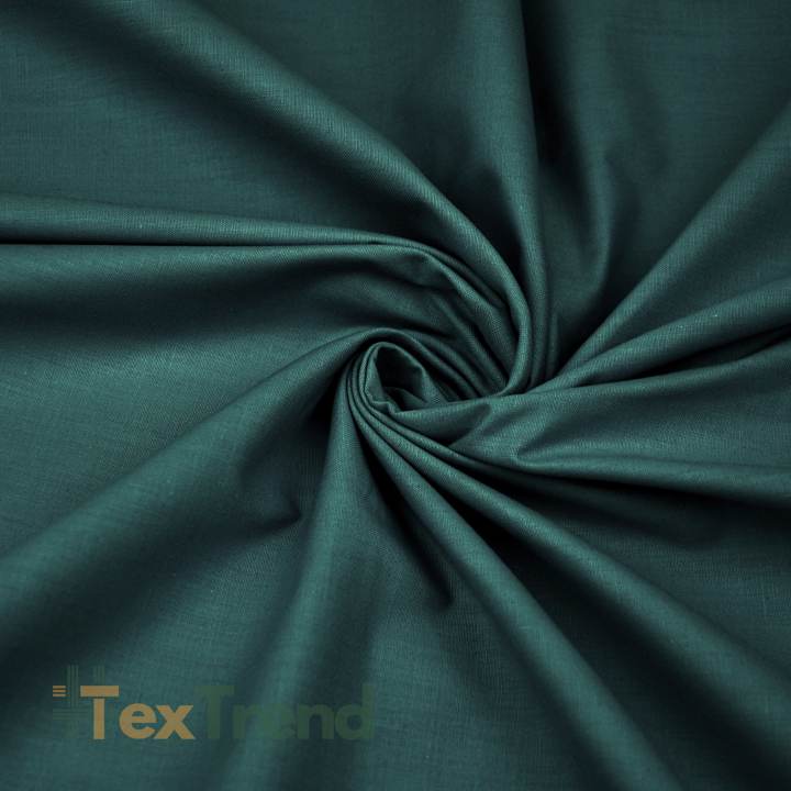 Baumwolle 100% einfarbig flaschengrün - 71  