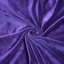 Minky glatt Premium dunkelviolett (Passion Flower)  