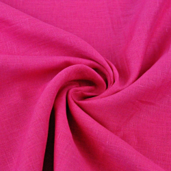 Leinen 100% Bekleidungsstoff fuchsia - 125g  