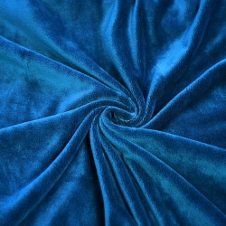 Minky glatt Premium saphirblau (Victoria Blau)  
