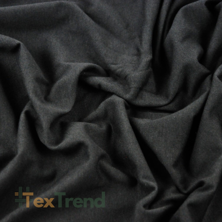 Jersey einfarbig anthrazit  