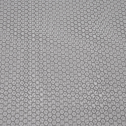 Baumwolle 100% Blümchen weiß auf grauem Hintergrund  