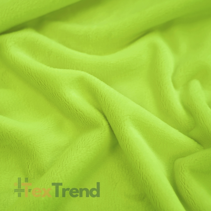 Minky glatt Premium hellgrün (Jasmin Grün)  
