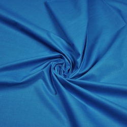 Baumwolle 100% einfarbig kobalt - 92  