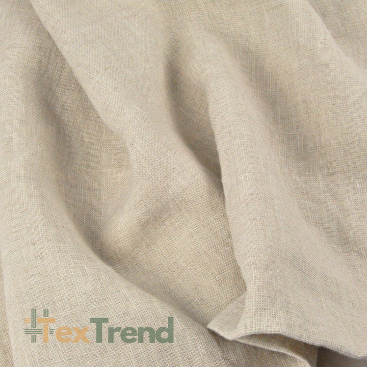 Leinen Bekleidungsstoff natur 100%  