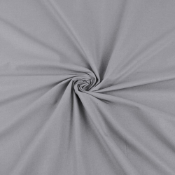 Baumwolle 100% einfarbig stahlgrau - 31  