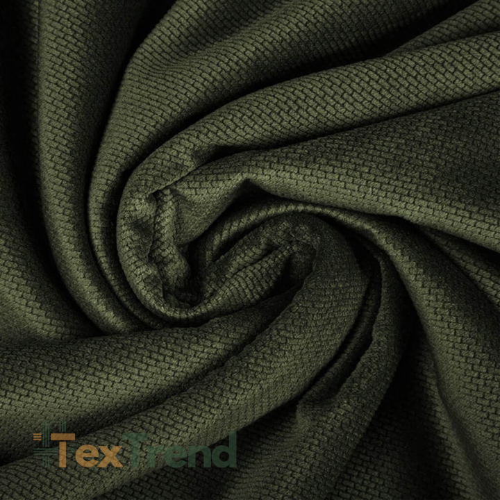 Velvet glatt erdgrün (Four Leaf Clover)  