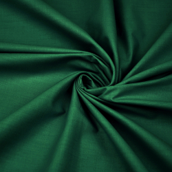 Baumwolle 100% einfarbig flaschengrün - 47  