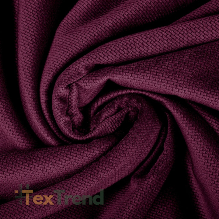 Velvet glatt Aubergine (Grape Wine)  