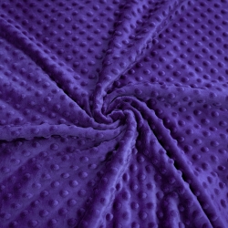 Minky Premium 270g/m2 - dunkelviolett  