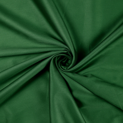 Premium Baumwollsatin - Flaschengrün