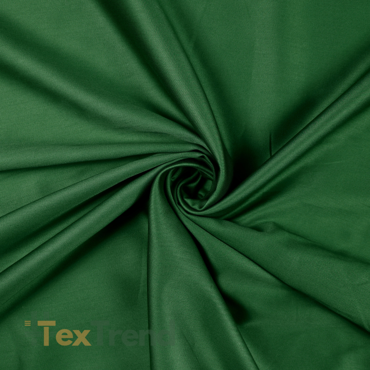 Baumwoll-Satin Premium - Flasche grün