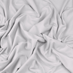 Jersey-Stoff einfarbig hellgrau  