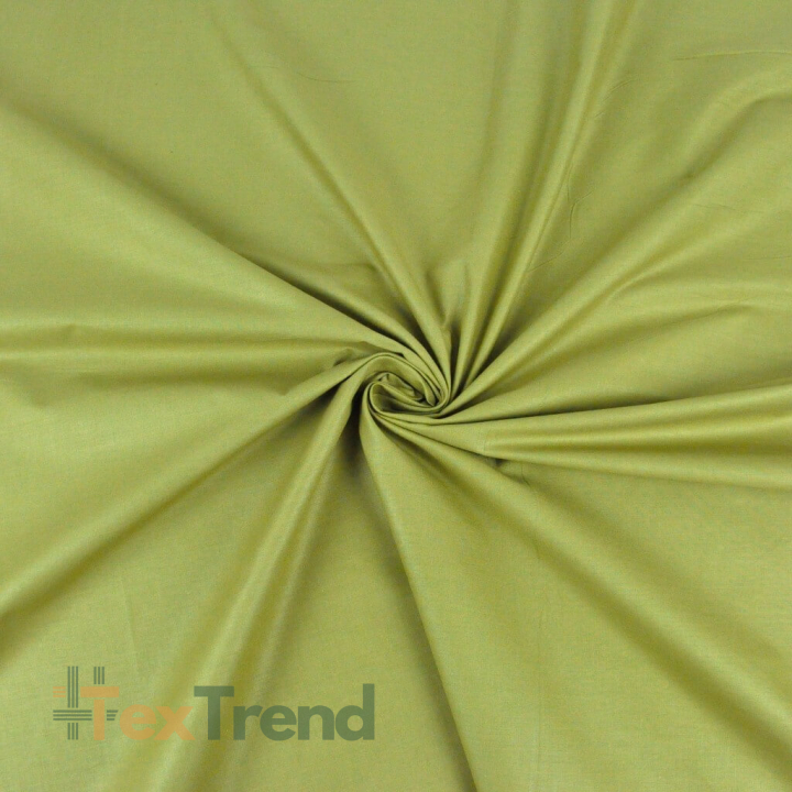 Baumwolle 100% einfarbig khaki - 80  