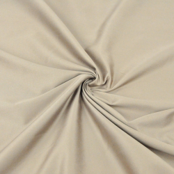 Beige Baumwollsatin - 220cm