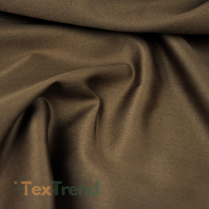 Baumwollsatin braun - 220cm  