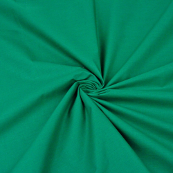 100% Baumwolle einfarbig Tannengrün - 33  