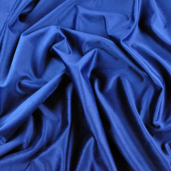Samt Vorhangstoff - Indigo  