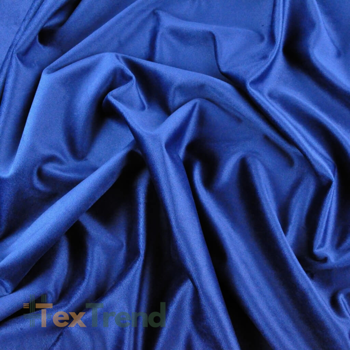 Samt Vorhangstoff - Indigo  