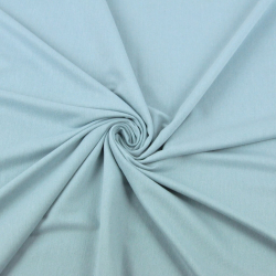 Jersey-Strick einfarbig eisgrau  