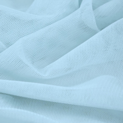 Tüll weich - eisblau  