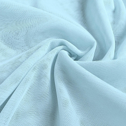 Tüll weich - eisblau  