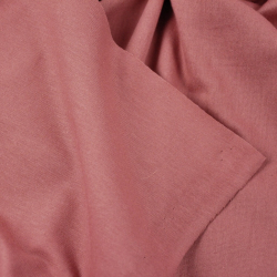 Jersey-Strick einfarbig rosé Tee  